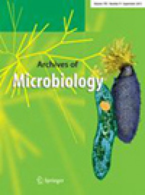 Archives Of Microbiology杂志