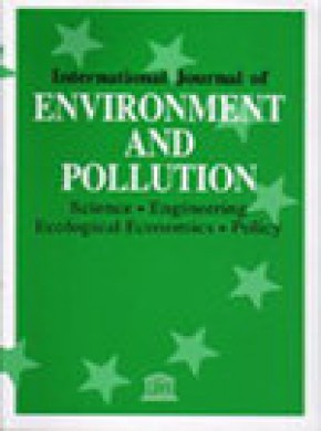 International Journal Of Environment And Pollution杂志