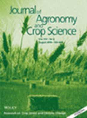 Journal Of Agronomy And Crop Science杂志