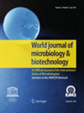 World Journal Of Microbiology & Biotechnology杂志