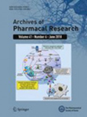 Archives Of Pharmacal Research杂志