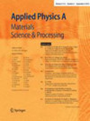 Applied Physics A-materials Science & Processing杂志