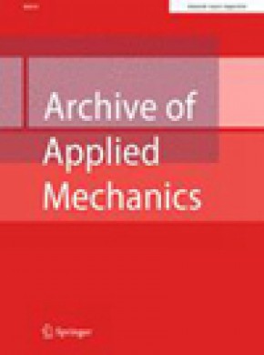 Archive Of Applied Mechanics杂志
