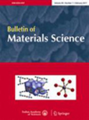 Bulletin Of Materials Science杂志