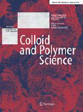 Colloid And Polymer Science杂志