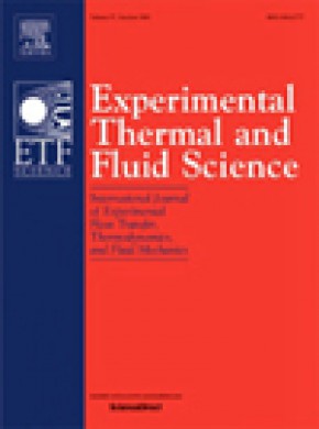 Experimental Thermal And Fluid Science杂志