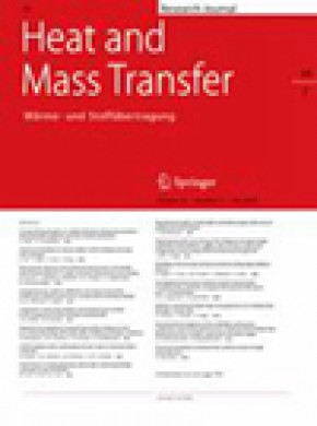 Heat And Mass Transfer杂志