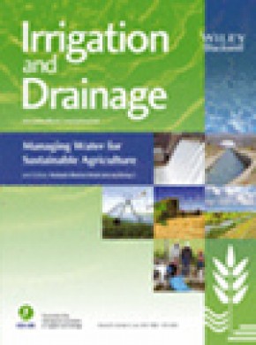 Irrigation And Drainage杂志