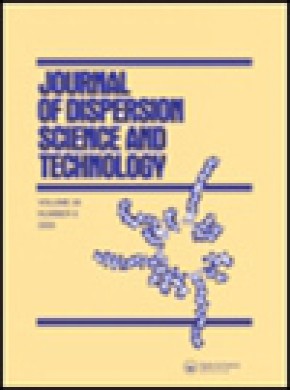 Journal Of Dispersion Science And Technology杂志