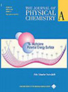 Journal Of Physical Chemistry A杂志