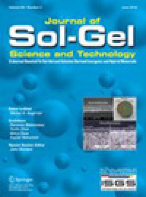 Journal Of Sol-gel Science And Technology杂志