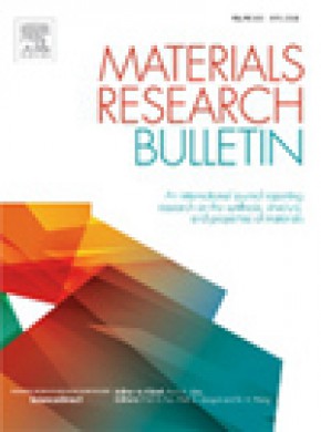 Materials Research Bulletin杂志