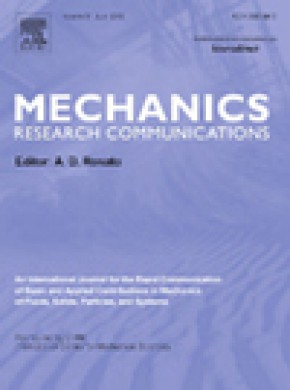 mechanics research communications