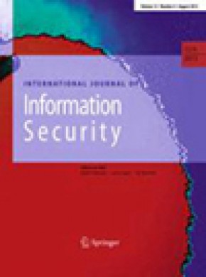 International Journal Of Information Security杂志