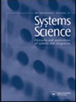 International Journal Of Systems Science杂志