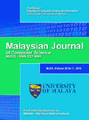 Malaysian Journal Of Computer Science杂志