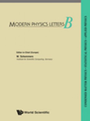 Modern Physics Letters B杂志