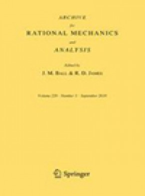 Archive For Rational Mechanics And Analysis杂志