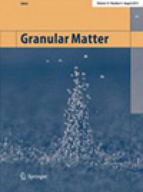 Granular Matter杂志