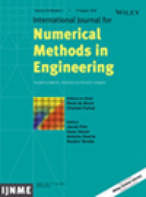 International Journal For Numerical Methods In Engineering杂志