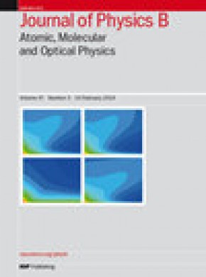 Journal Of Physics B-atomic Molecular And Optical Physics杂志