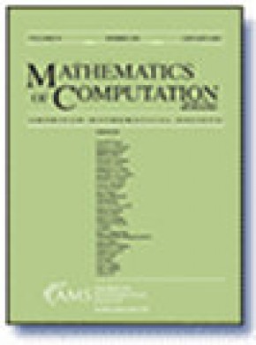 Mathematics Of Computation杂志