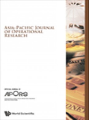 Asia-pacific Journal Of Operational Research杂志