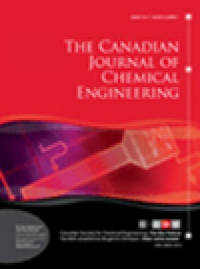 Canadian Journal Of Chemical Engineering