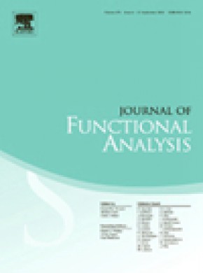 Journal Of Functional Analysis杂志