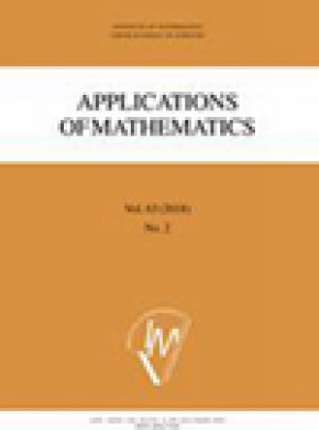 Applications Of Mathematics杂志