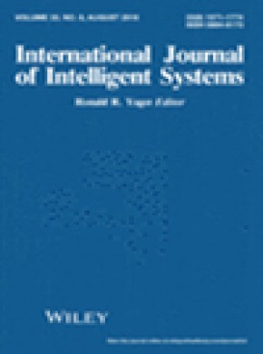 International Journal Of Intelligent Systems杂志