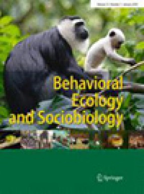 Behavioral Ecology And Sociobiology杂志