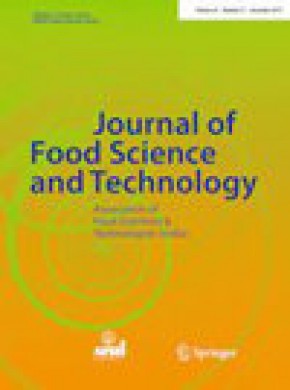 Journal Of Food Science And Technology-mysore杂志