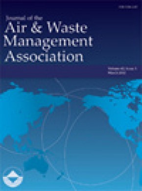 Journal Of The Air & Waste Management Association杂志