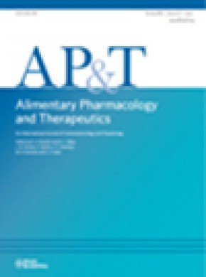 Alimentary Pharmacology & Therapeutics杂志