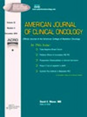 American Journal Of Clinical Oncology-cancer Clinical Trials杂志