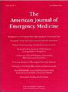 American Journal Of Emergency Medicine