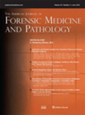 American Journal Of Forensic Medicine And Pathology杂志