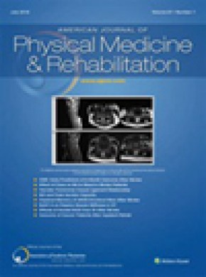 American Journal Of Physical Medicine & Rehabilitation杂志