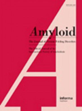 Amyloid-journal Of Protein Folding Disorders杂志