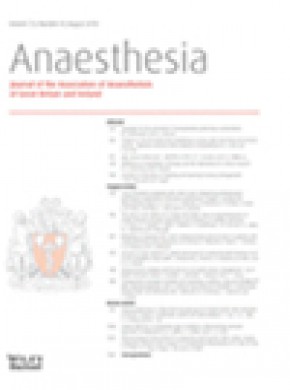 Anaesthesia杂志