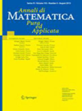 Annali Di Matematica Pura Ed Applicata