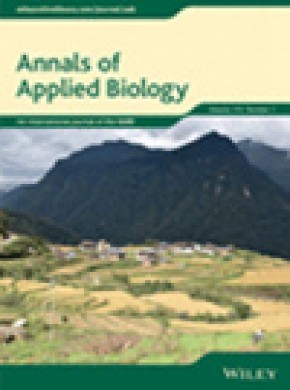 Annals Of Applied Biology杂志