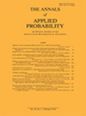 Annals Of Applied Probability杂志