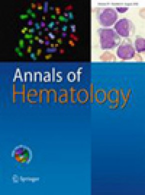 Annals Of Hematology杂志