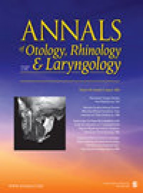 Annals Of Otology Rhinology And Laryngology杂志