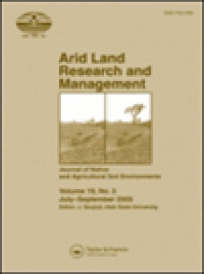 Arid Land Research And Management杂志