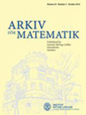Arkiv For Matematik杂志