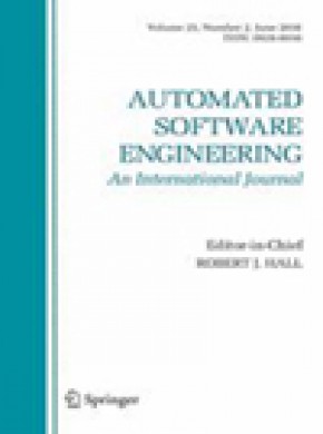 Automated Software Engineering杂志