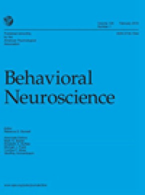Behavioral Neuroscience杂志